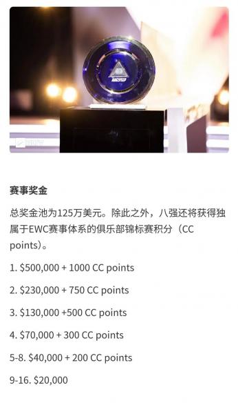 记得讲解EWC预选赛赛制：至少要打进预选赛前三才有可能晋级