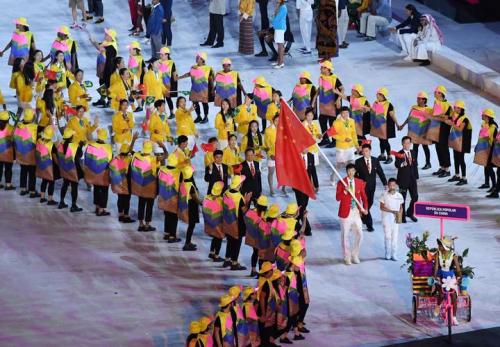 2016里约奥运会开幕式全过程？2016里约奥运会开幕式中国出场视频？